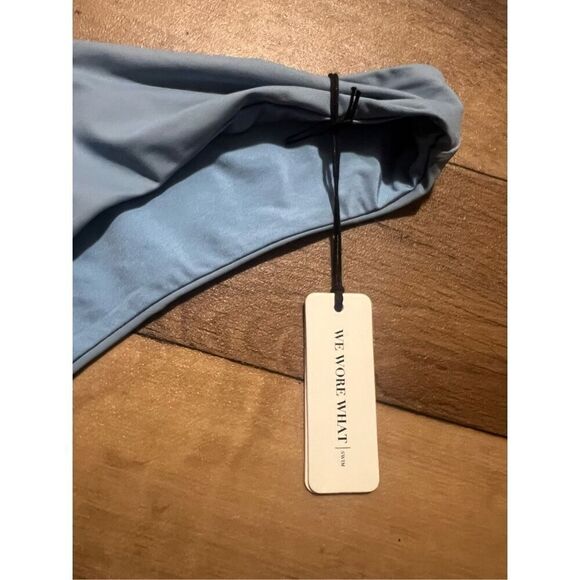 WeWoreWhat Delilah Dusk Blue Bikini Bottom Woman’s Size XL NEW MSRP $95 - Picture 3 of 8